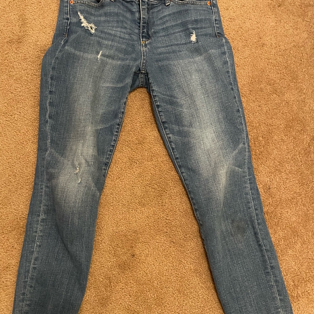 GAP Blue Straight Leg Women Jeans